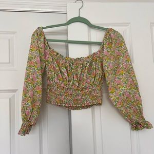 With Jean Fonda Top Size Small